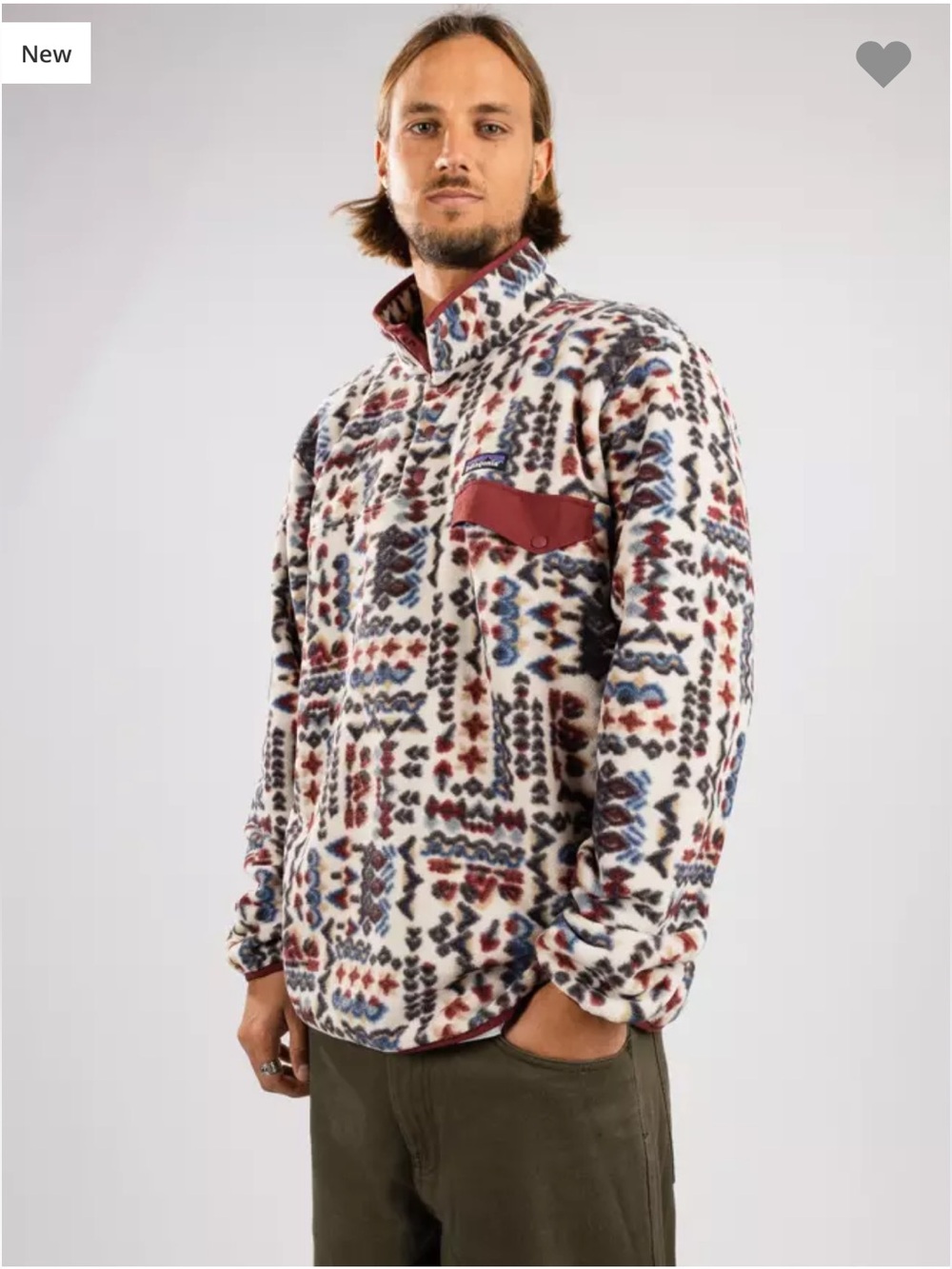 Patagonia Men's Synchilla Snap-T Fleece Wandering Woods XXS